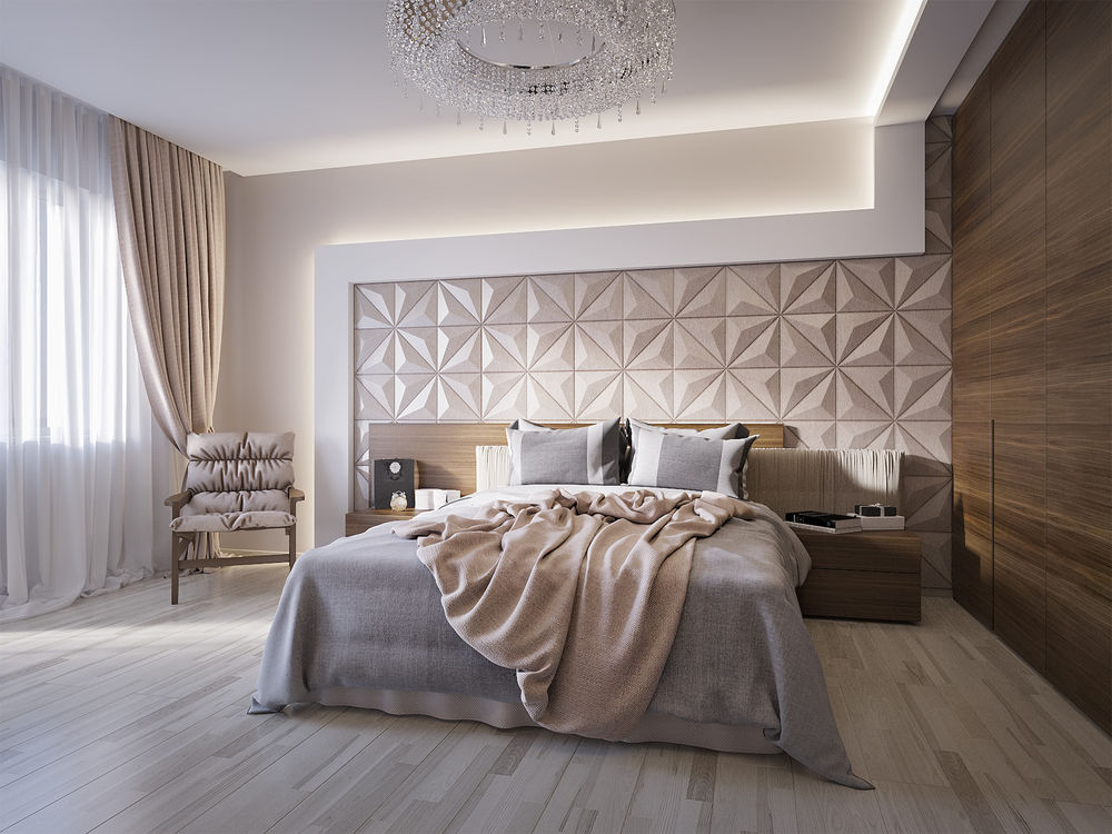 trang trí phòng ngủ bằng rèm cửa đẹp