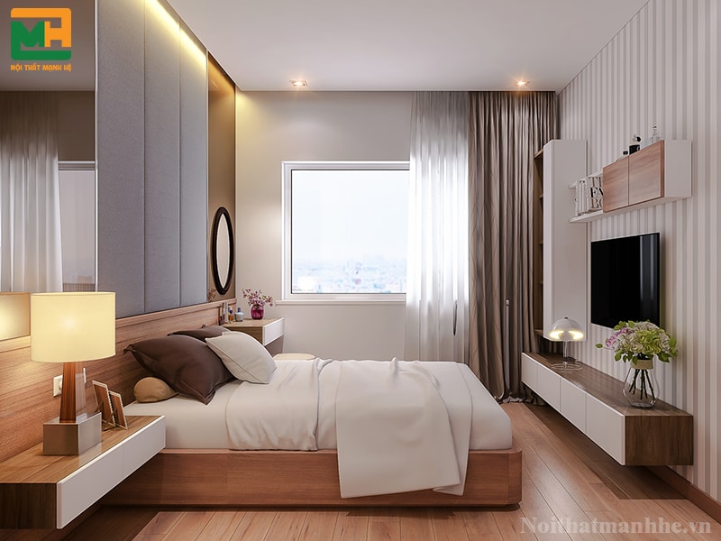 Phòng ngủ phong cách hiện đại