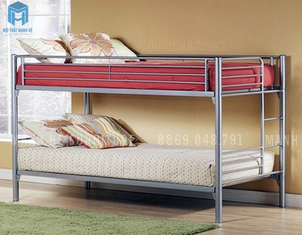 giường tầng inox