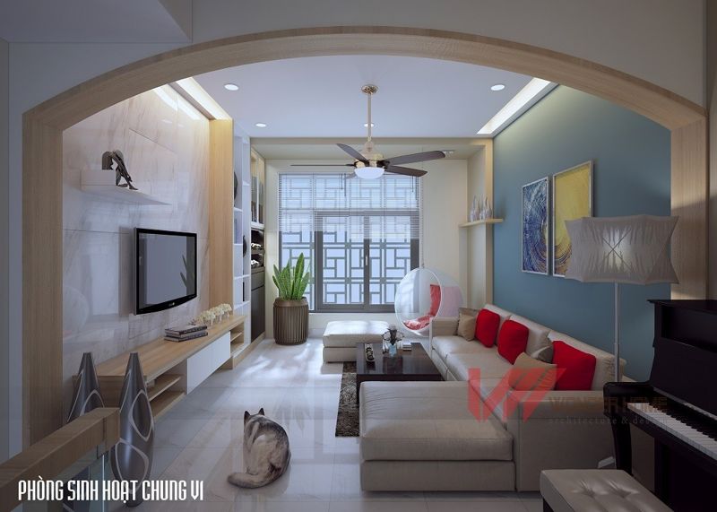 phòng khách sinh hoạt chung