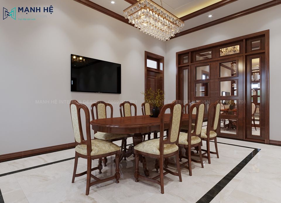 Nội thất biệt thự Bến Tre – 1 Trệt – Anh Hòa Nội thất biệt thự Bến Tre – 1 Trệt – Anh Hòa