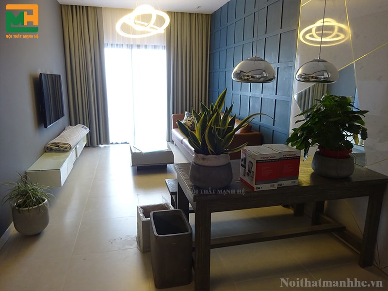 thi công nội thất phòng khách