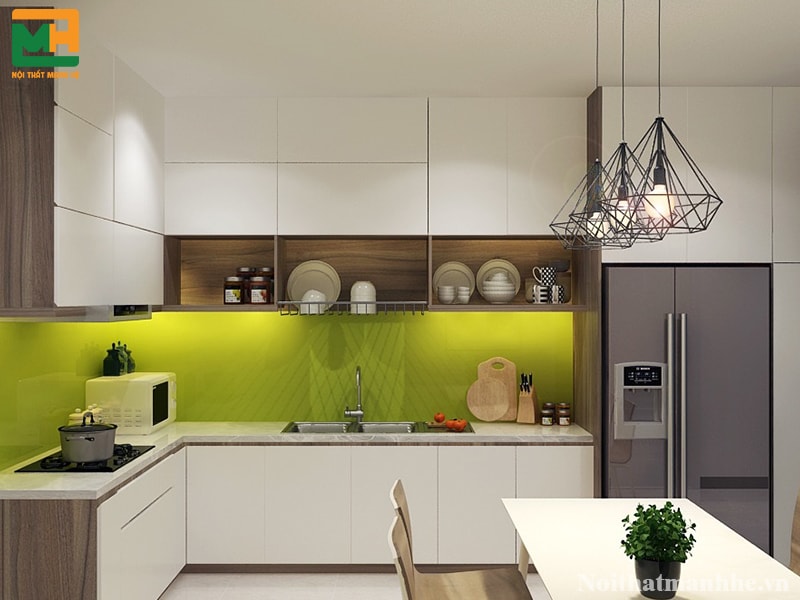 thiết kế nội thất nhà bếp