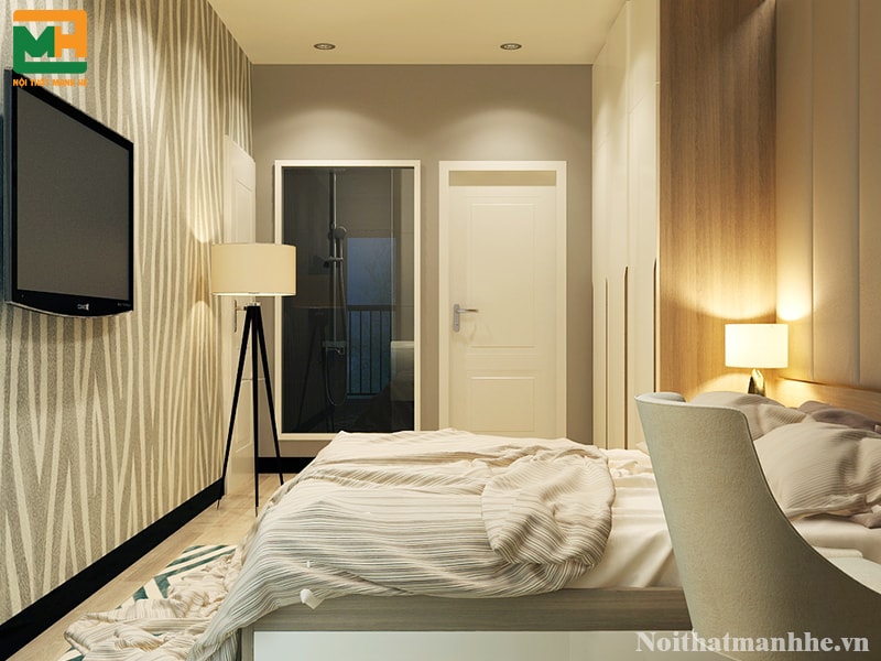 thiết kế nội thất phòng ngủ 15m2
