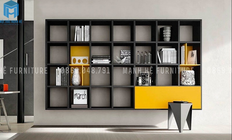 Kệ hồ sơ vuông treo tường