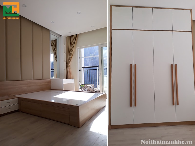 thi công phòng ngủ