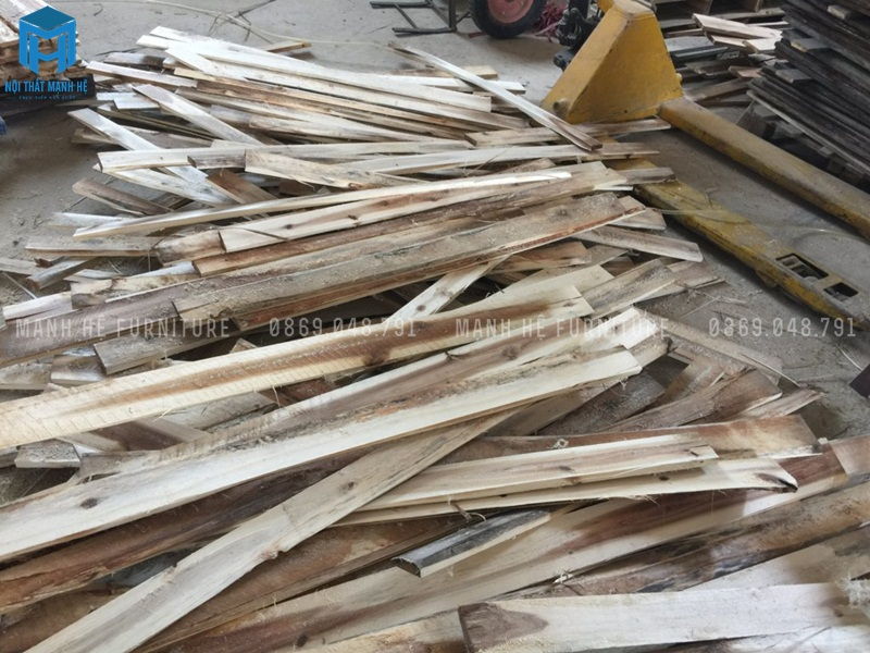 Gỗ Pallet được sử dụng nhiều trong kho