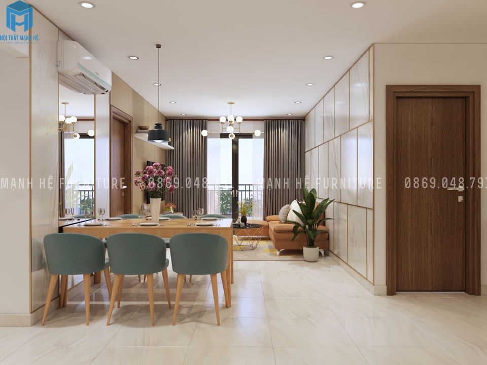 thiết kế nội thất phòng khách