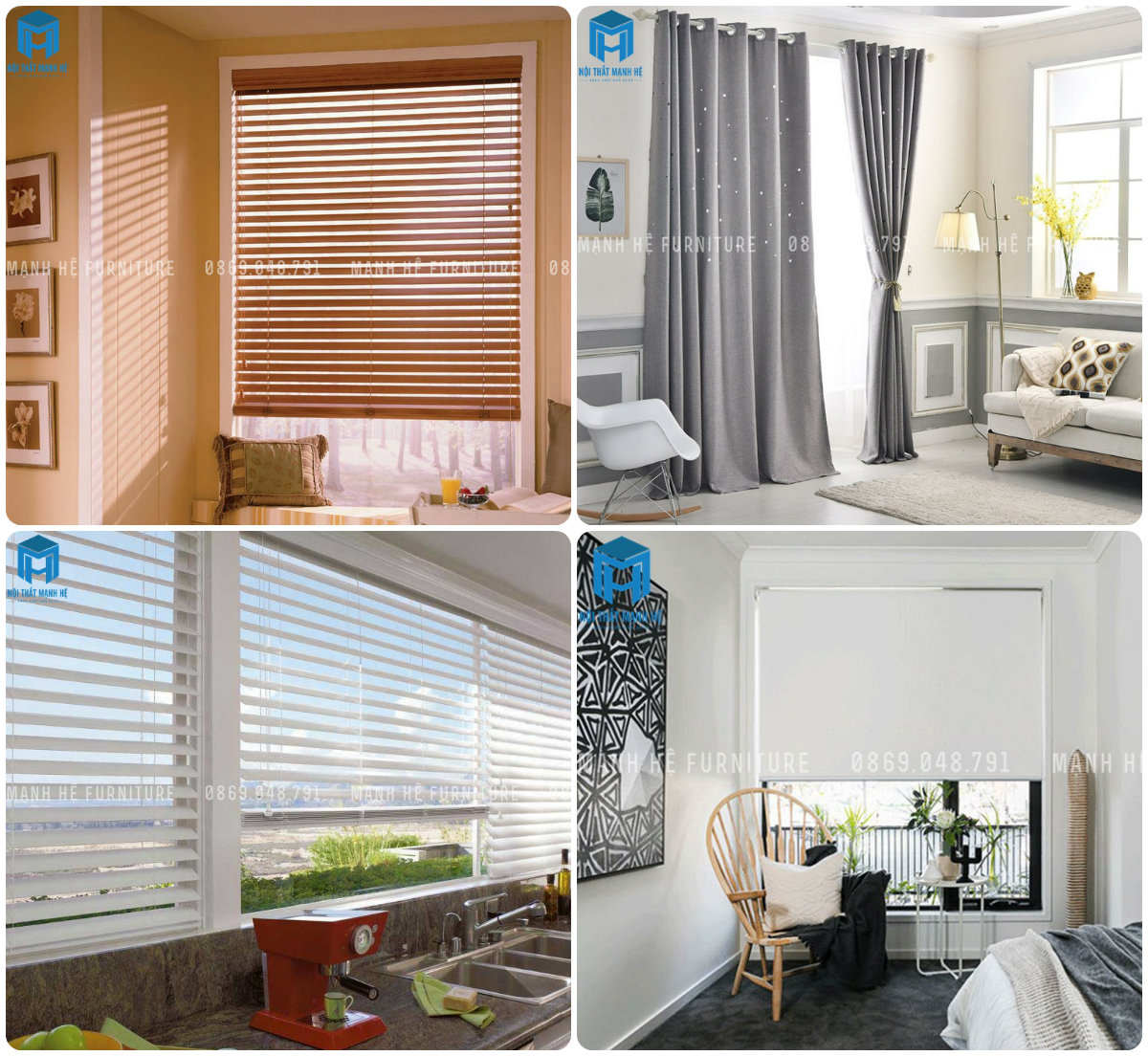 Chất liệu làm rèm cửa chung cư