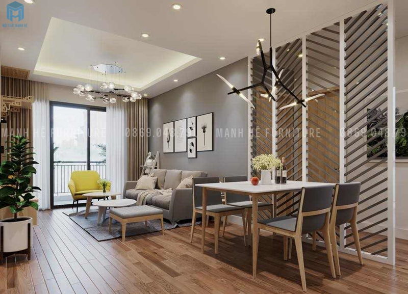 Rèm cửa phù hợp với thiết kế nội thất hiện đại