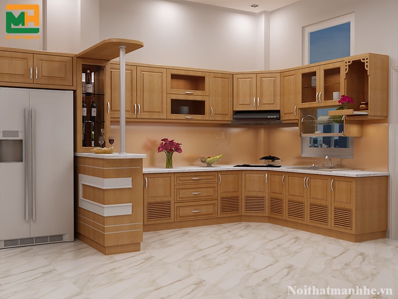 tủ bếp hiện đại