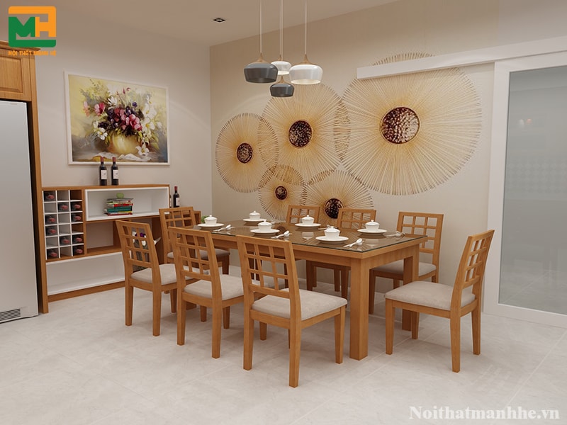 phòng ăn sinh động