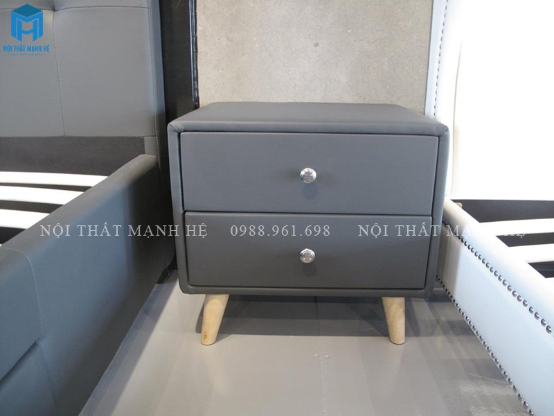 tủ đầu giường bọc nệm