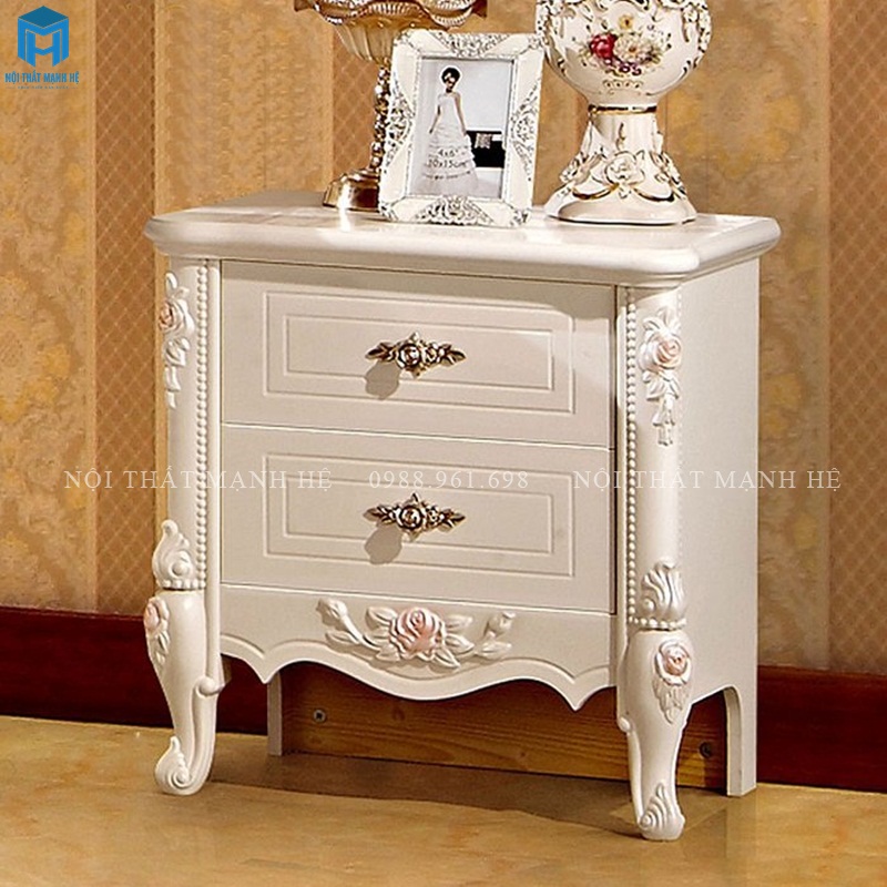 tủ đầu giường cổ điển