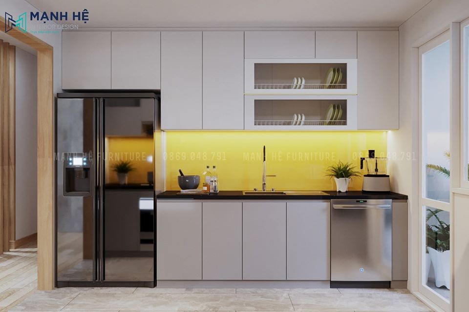tủ bếp hiện đại