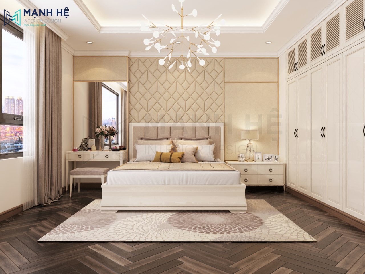 Nội thất biệt thự Hà Nội – 3 Tầng – Chị Diệp Nội thất biệt thự Hà Nội – 3 Tầng – Chị Diệp