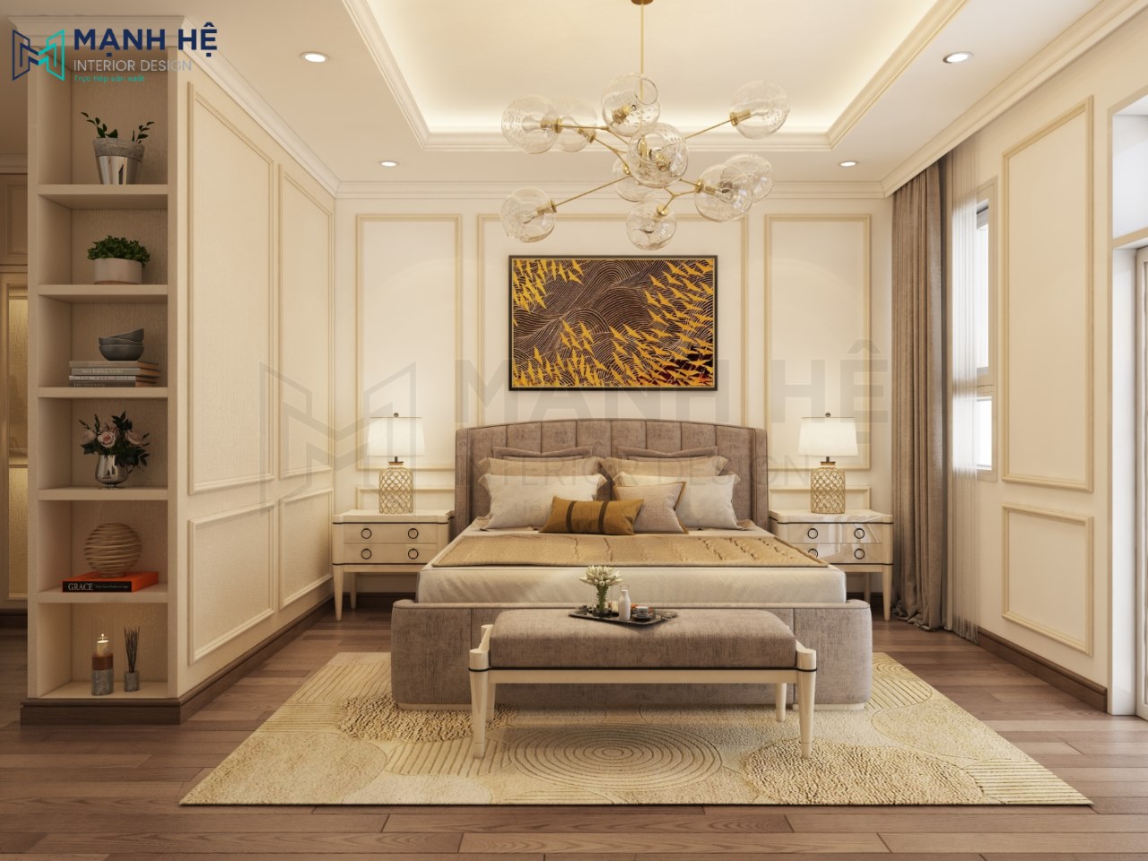 Nội thất biệt thự Hà Nội – 3 Tầng – Chị Diệp Nội thất biệt thự Hà Nội – 3 Tầng – Chị Diệp