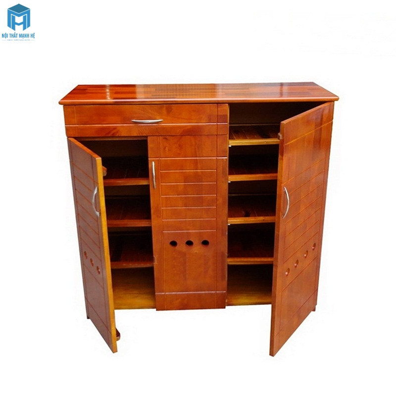 tủ giày gỗ tự nhiên