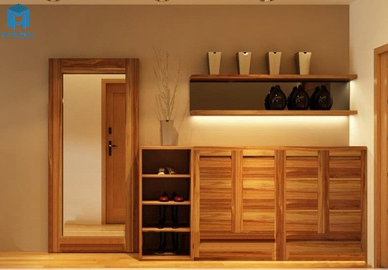 tủ giày gỗ palet