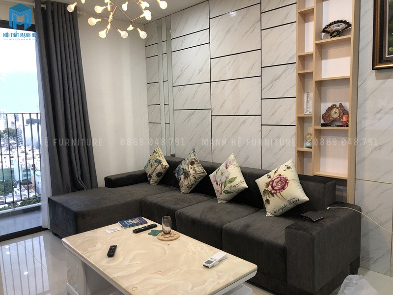 thi công nội thất phòng khách