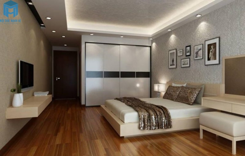 sử dụng ttranh trang trí phòng ngủ