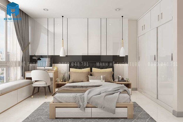 vách ốp hiện đại
