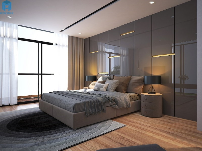 ốp vách đầu giường