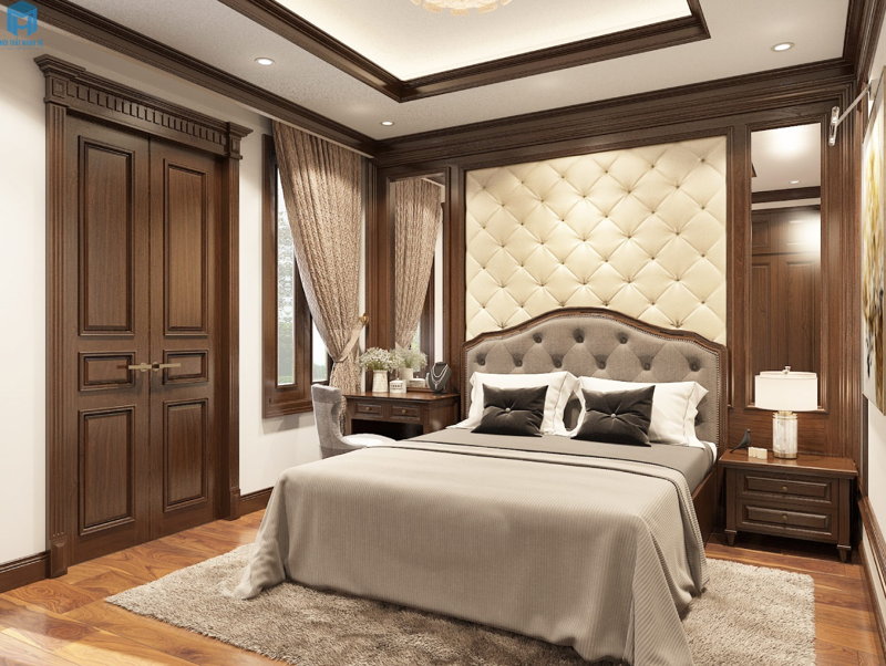 ốp mút tường đầu giường