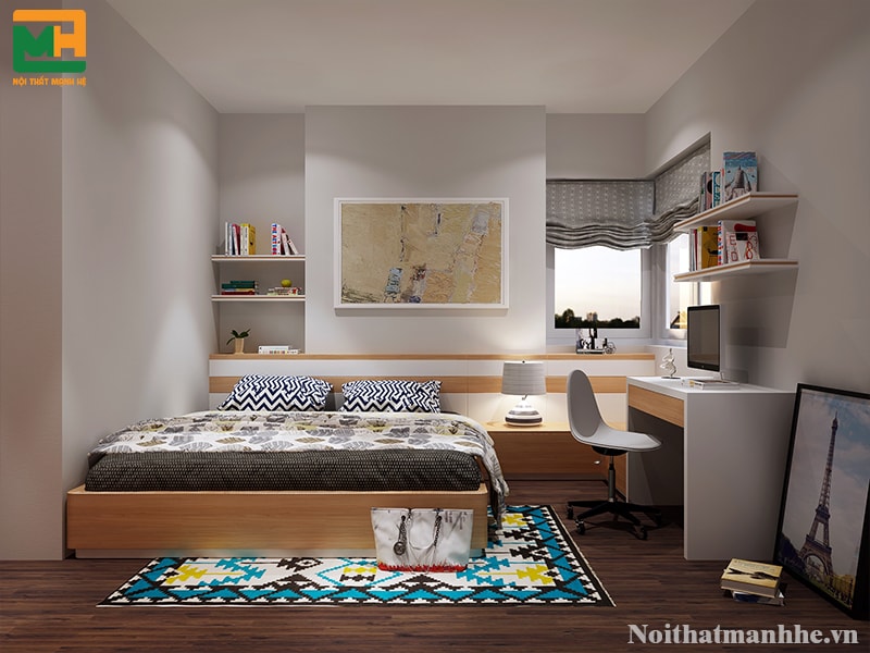 thiết kế nội thất phòng ngủ chung cư