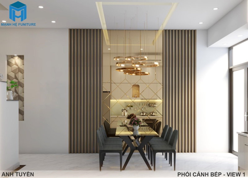 Nội thất nhà phố Quận 12 – Anh Tuyền – 4 Tầng Nội thất nhà phố Quận 12 – Anh Tuyền – 4 Tầng