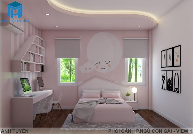 Nội thất nhà phố Quận 12 – Anh Tuyền – 4 Tầng Nội thất nhà phố Quận 12 – Anh Tuyền – 4 Tầng