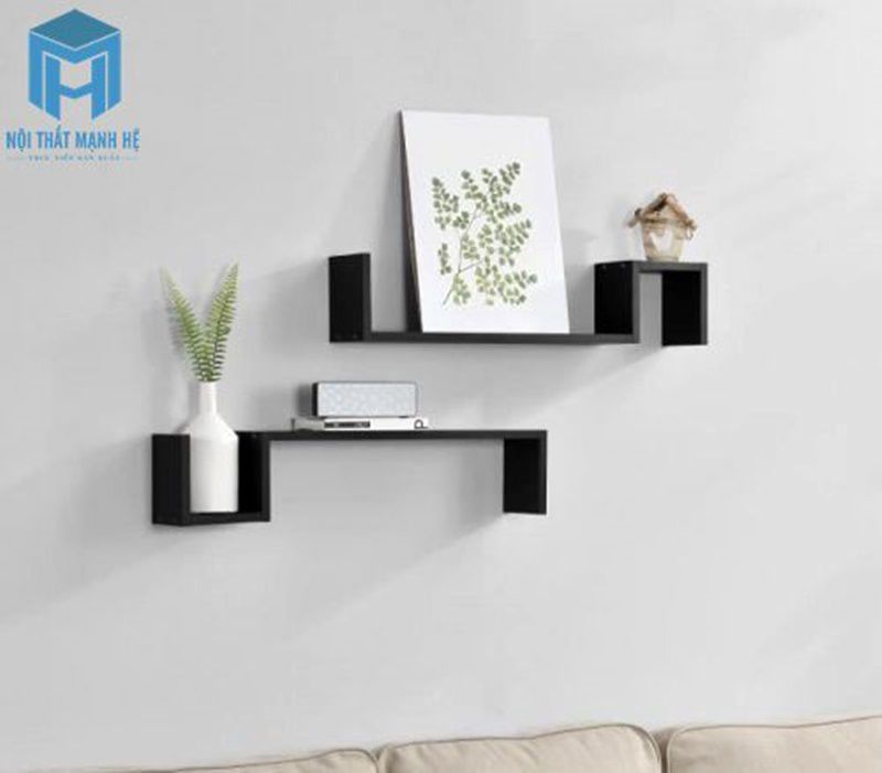 Kệ treo nghệ thuật dán tường