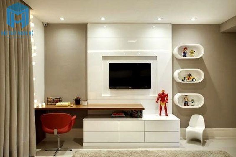 Kệ treo tường oval để đồ chơi trang trí