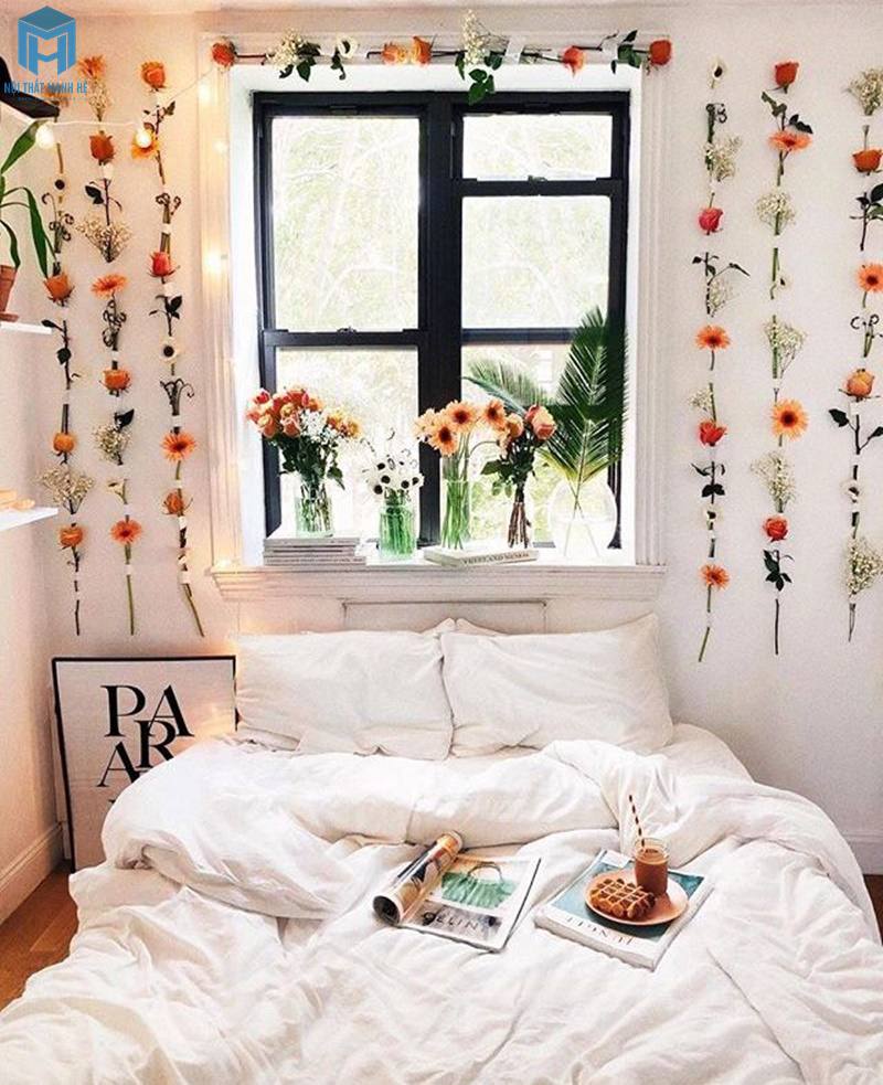 Phòng ngủ Boho dễ thương