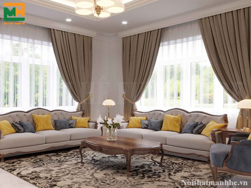 mẫu thiết kế nội thất biệt thự đẹp