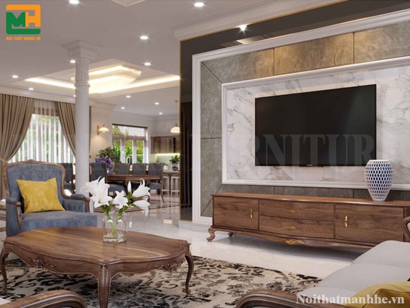 thiết kế nội thất biệt thự mini