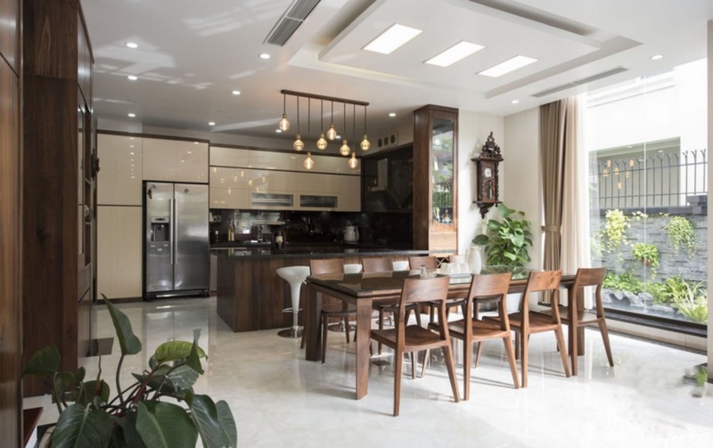 Nội thất bếp ăn hiện đại