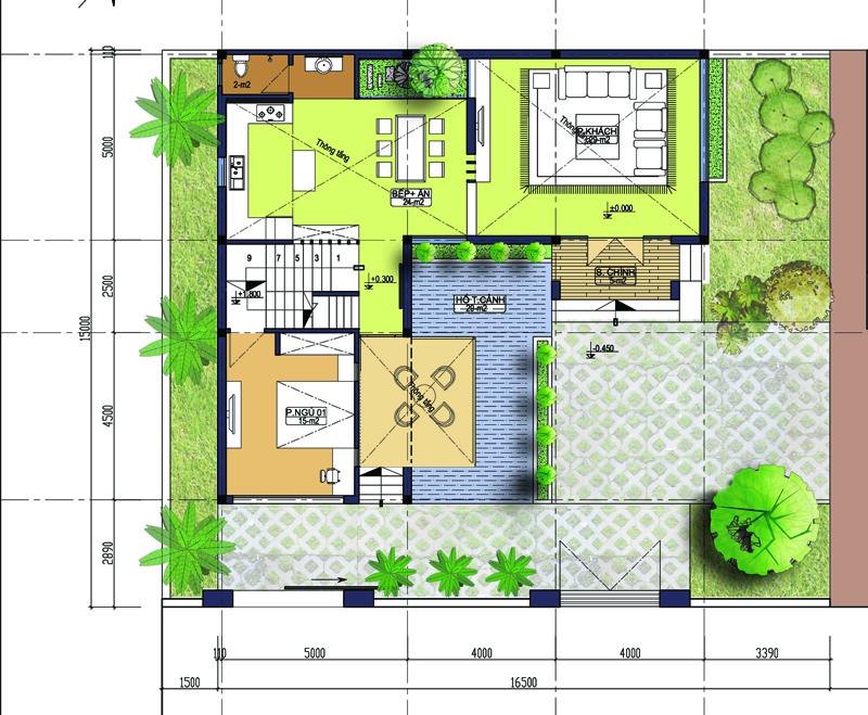 Bản vẽ biệt thự