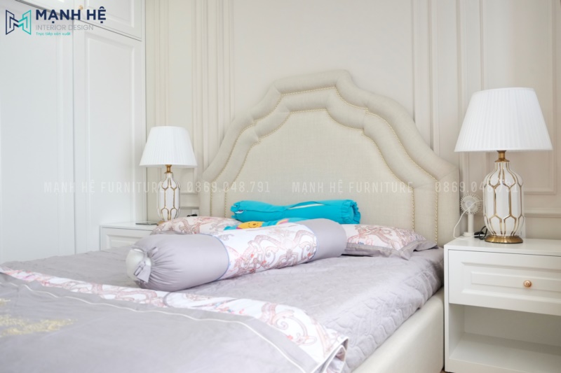 Hoàn thiện nội thất căn hộ tân cổ điển Gold View – 70m2 Hoàn thiện nội thất căn hộ tân cổ điển Gold View – 70m2