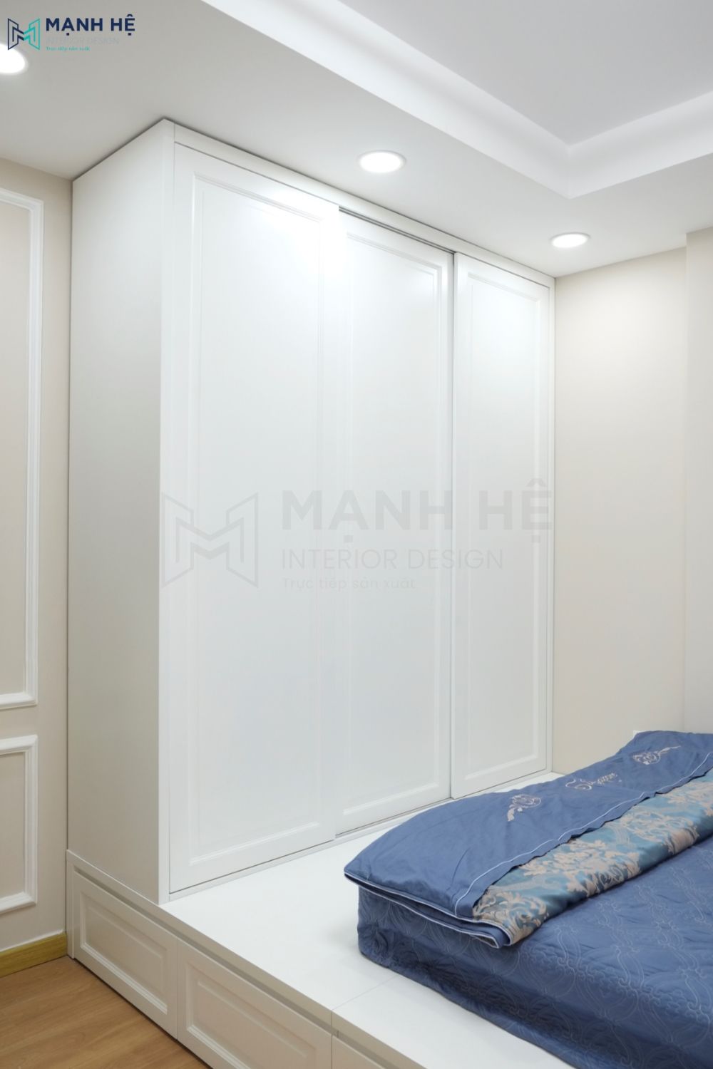 Hoàn thiện nội thất căn hộ tân cổ điển Gold View – 70m2 Hoàn thiện nội thất căn hộ tân cổ điển Gold View – 70m2