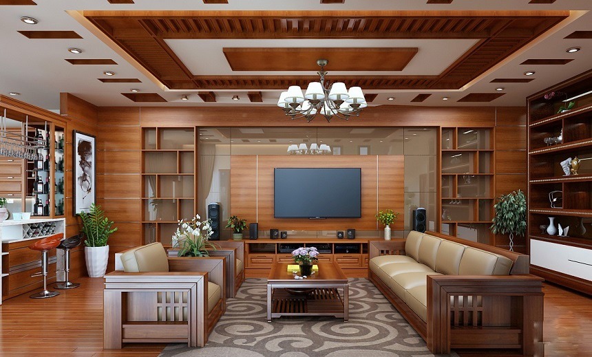 Thiết kế nội thất gỗ tự nhiên - tăng giá trị không gian nhà bạn