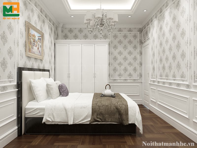 thiết kế phòng ngủ nhà phố đẹp