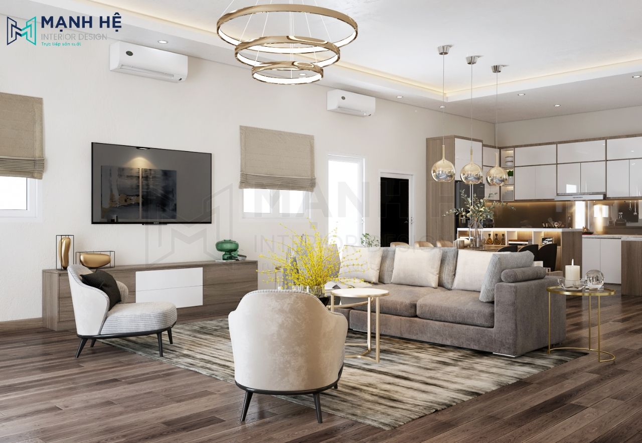 Nội thất nhà phố Tây Ninh – Chị Kim – 120m2 Nội thất nhà phố Tây Ninh – Chị Kim – 120m2