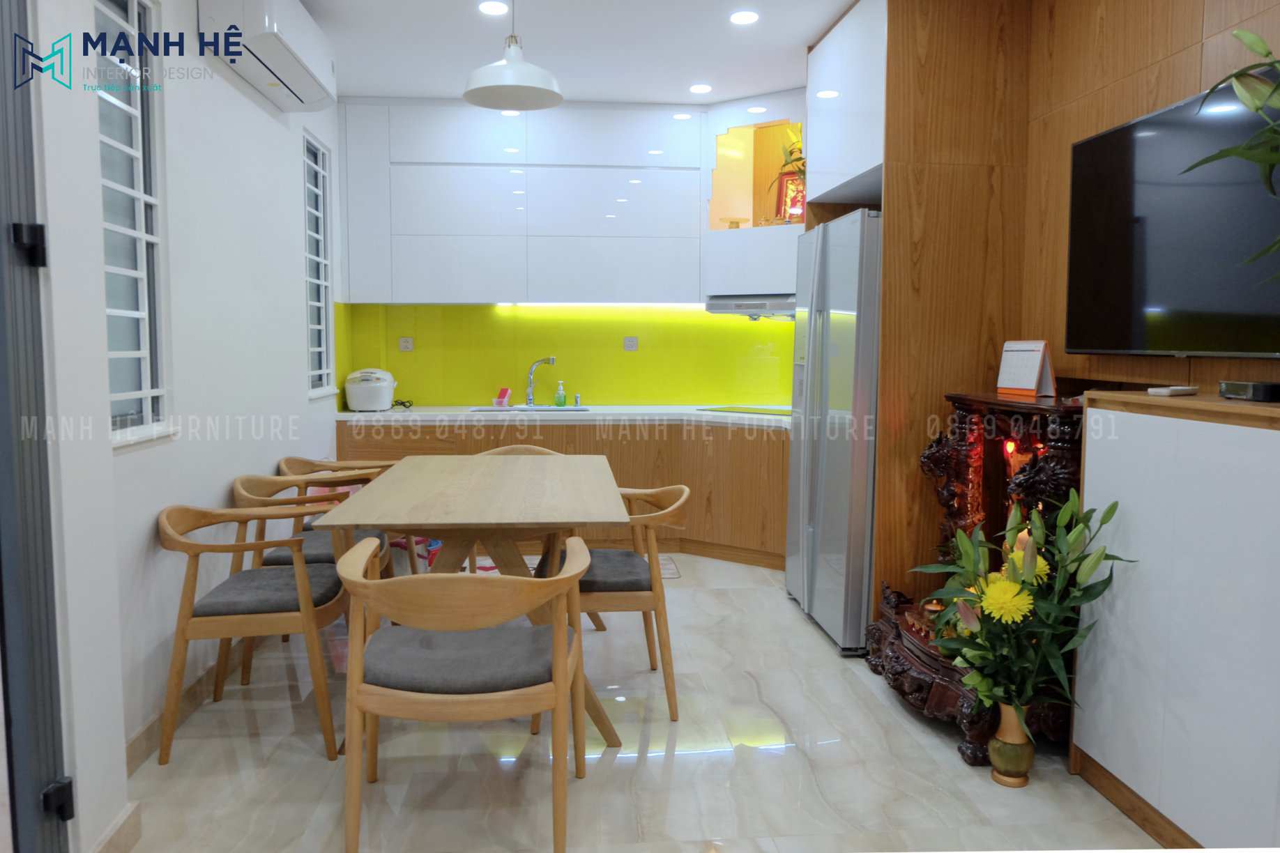 Hoàn thiện nội thất nhà phố 2PN – Anh Giang, Q.1 Hoàn thiện nội thất nhà phố 2PN – Anh Giang, Q.1