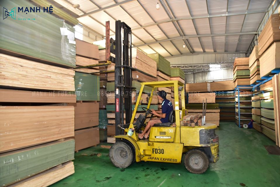 Xưởng gỗ lớn giúp chủ trọ tiết kiệm chi phí
