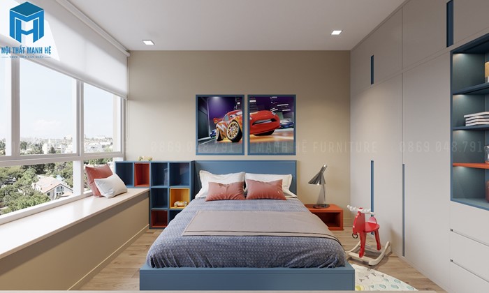 Bục ghế dạng băng dài bên cửa sổ