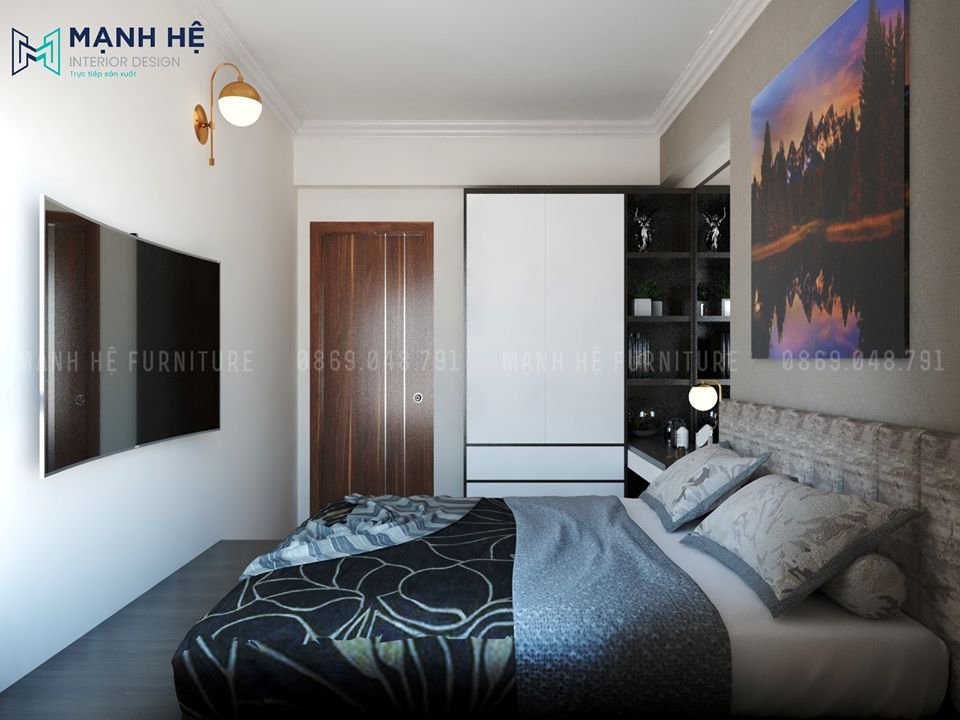 Hoàn thiện nội thất căn hộ Mỹ Phúc 65m2 – 3PN – Anh Tú Hoàn thiện nội thất căn hộ Mỹ Phúc 65m2 – 3PN – Anh Tú