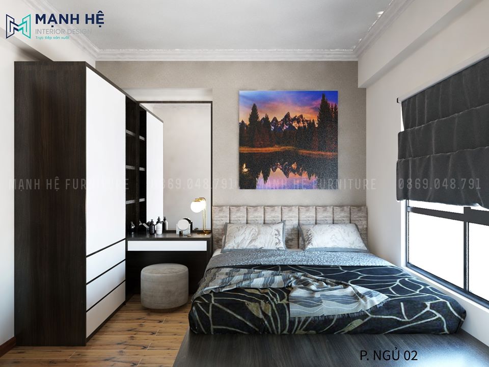 Hoàn thiện nội thất căn hộ Mỹ Phúc 65m2 – 3PN – Anh Tú Hoàn thiện nội thất căn hộ Mỹ Phúc 65m2 – 3PN – Anh Tú