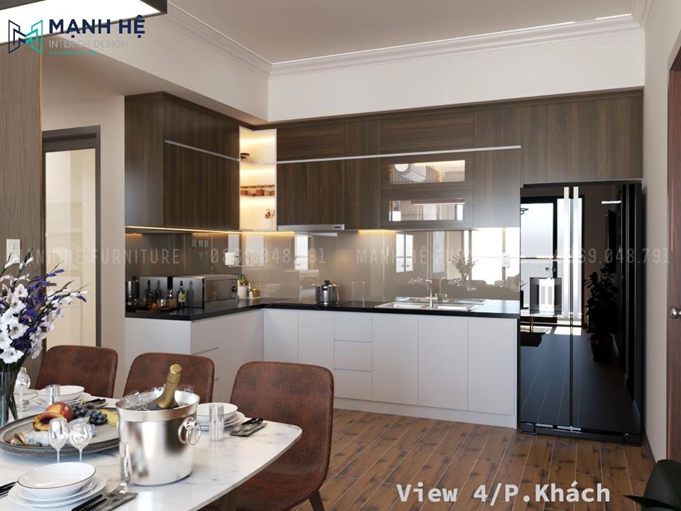 Hoàn thiện nội thất căn hộ Mỹ Phúc 65m2 – 3PN – Anh Tú Hoàn thiện nội thất căn hộ Mỹ Phúc 65m2 – 3PN – Anh Tú