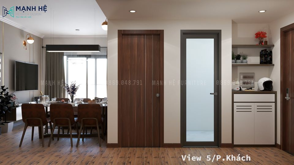 Tủ giày thông minh nhà chung cư